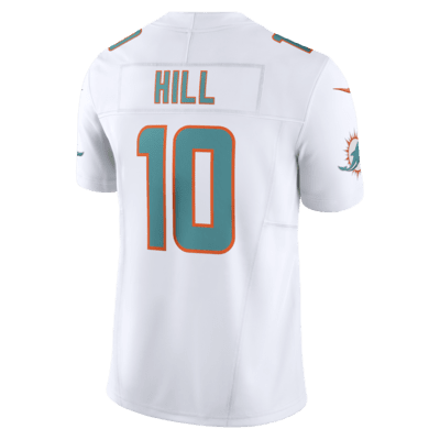 Jersey de fútbol americano Nike Dri-FIT de la NFL Limited para hombre Tyreek Hill Miami Dolphins