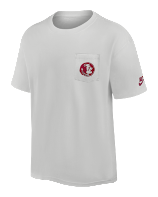 Мужская футболка Florida State Legacy Max90 Pocket 2-Hit Nike College