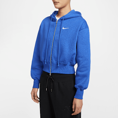 Nike Sportswear Phoenix Fleece Women's Loose Cropped Full-Zip Hoodie