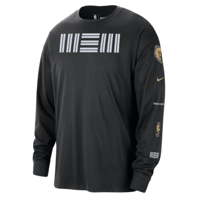 Black and gold outlet nike long sleeve shirt