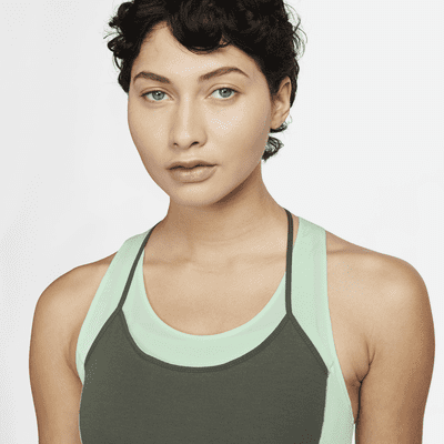 Nike Yoga Dri-FIT Luxe Camiseta de tirantes de tela de canalé para mujer