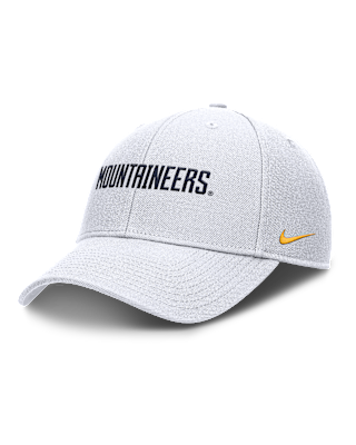 Мужские  West Virginia On-Field Rise Gameday Nike Dri-FIT College Trucker Adjustable Hat