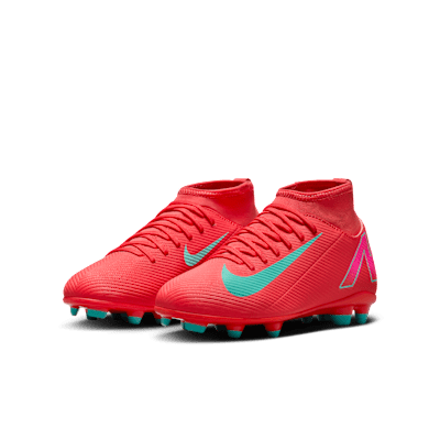 Nike Jr. Mercurial Superfly 10 Club Little/Big Kids' MG High-Top Soccer Cleats