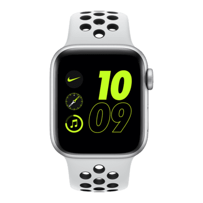 Apple Watch Nike SE (GPS + Cellular) With Nike Sport Band 44mm Silver Aluminium Case