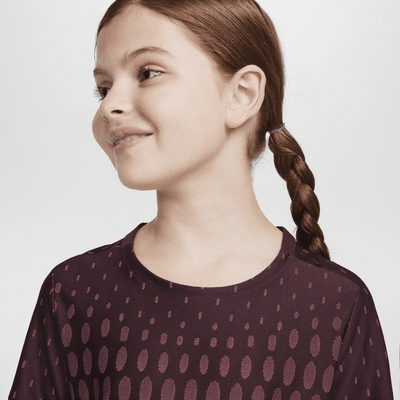 Nike Dri-FIT-ADV-Kurzarmoberteil für ältere Kinder (Mädchen)