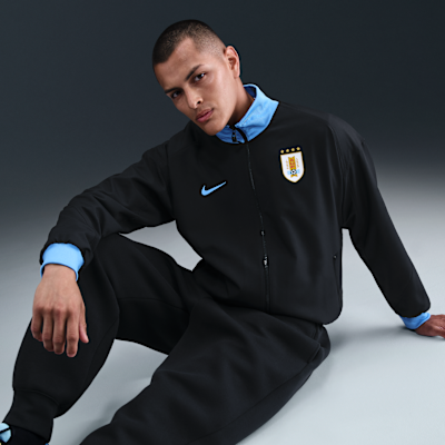 Chamarra Anthem de fútbol Nike Dri-FIT para hombre Uruguay Strike
