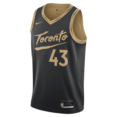 Toronto Raptors City Edition Nike Nba Swingman Jersey Nike Lu