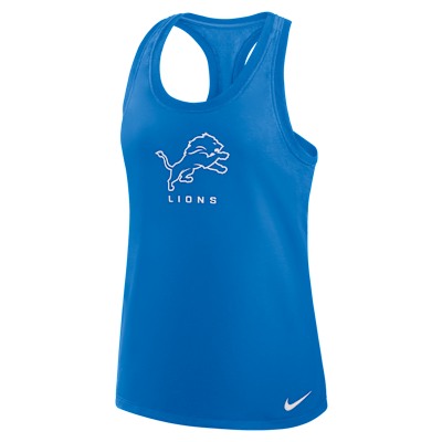 Detroit Lions Hurry Up Women's Nike Dri-FIT NFL Racerback Tank Top
