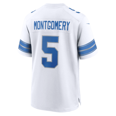 David Montgomery Detroit Lions Men's Nike NFL Game Football Jersey