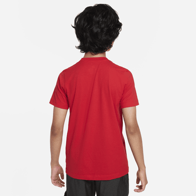 Playera para niños talla grande Nike Sportswear