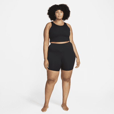 Nike Yoga Women's High-Waisted 7" Shorts (Plus Size)