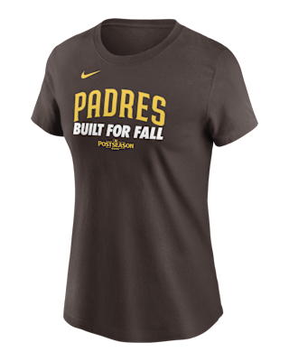 Женская футболка San Diego Padres 2025 Postseason Authentic Collection Nike MLB