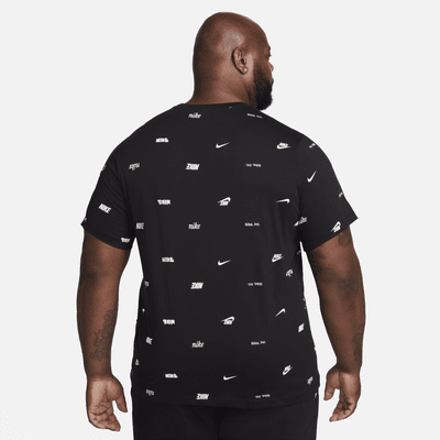 Playera con estampado en toda la prenda para hombre Nike Club