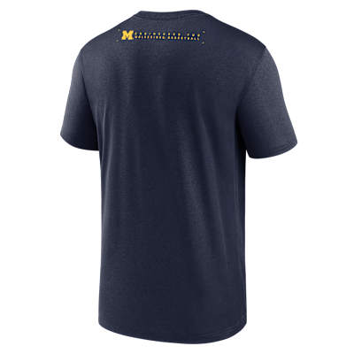 Michigan Courtside Basketball Legend Men's Jordan Brand Dri-FIT College T-Shirt