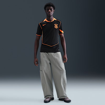 Camisola Camisola de futebol Replica Nike Dri-FIT do terceiro equipamento Stadium Total 90 Corinthians 2025/26 para homem