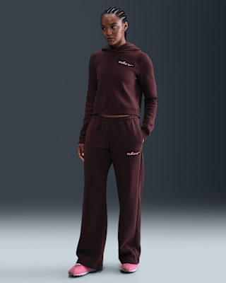 Женские  Nike Sportswear Phoenix Fleece Straight-Leg Sweatpants