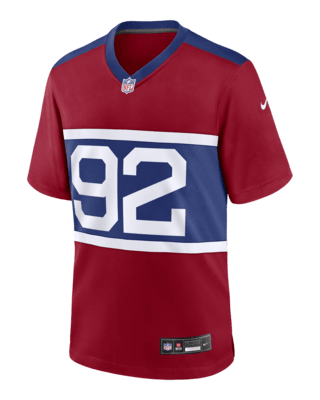 Мужские джерси Michael Strahan New York Giants Nike NFL Game Jersey