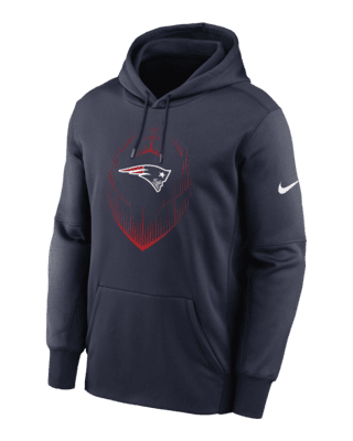 Мужское худи New England Patriots Icon Men’s Nike Therma NFL Pullover Hoodie