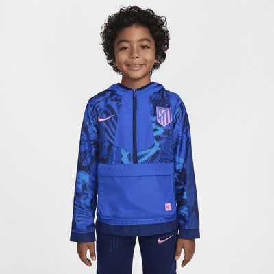 Atlético Madrid Amplify Windrunner Third Older Kids' (Boys') Nike Football Anorak Jacket