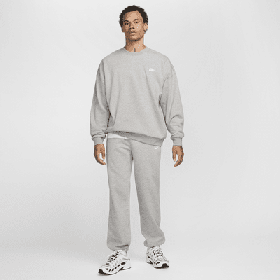 Maglia a girocollo oversize in French Terry Nike Club Fleece – Uomo