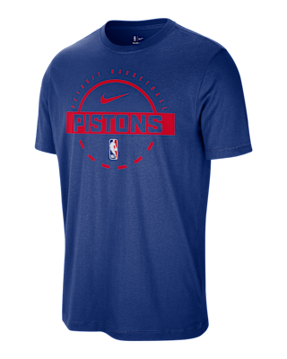 Мужская футболка Detroit Pistons Nike NBA Practice