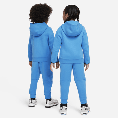 Nike Sportswear Tech Fleece Full-Zip Set 2-teiliges Hoodie-Set für jüngere Kinder