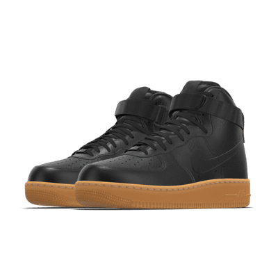 Black and gum bottom air force ones online