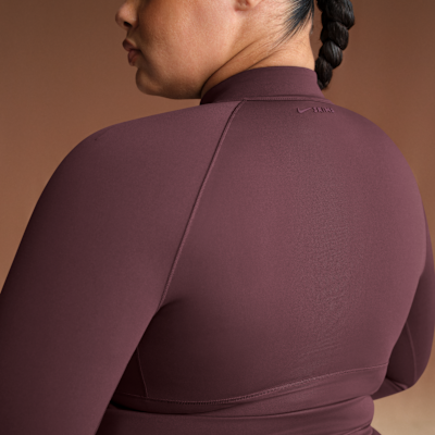NikeSKIMS Matte Women's Mock-Neck Full-Zip Jacket