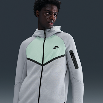 Nike Tech Windrunner-Jacke aus Fleece mit durchgehendem Reißverschluss (Herren)