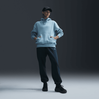 Nike Sportswear Phoenix Fleece magas derekú, túlméretezett női melegítőnadrág