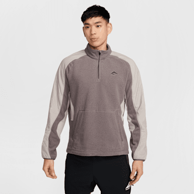 Nike Trail Polartec® Men's 1/4-Zip Fleece Running Top