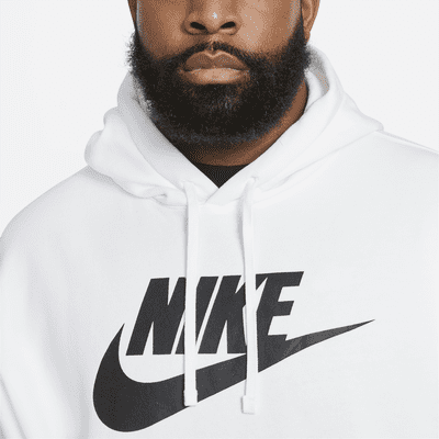 Sudadera con gorro sin cierre con estampado para hombre Nike Sportswear Club Fleece