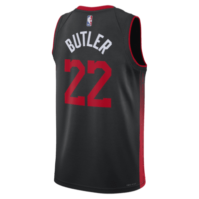 Jimmy Butler Miami Heat City Edition 2023/24 Nike Dri-FIT NBA Swingman Trikot für Herren