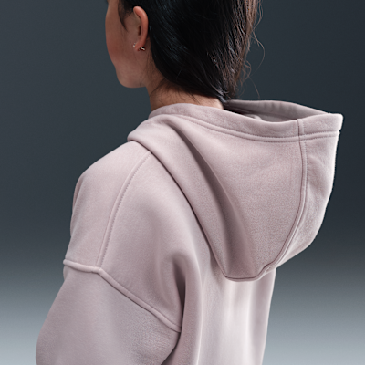 Sudadera con gorro sin cierre oversized para niños talla grande Nike Sportswear Club Fleece