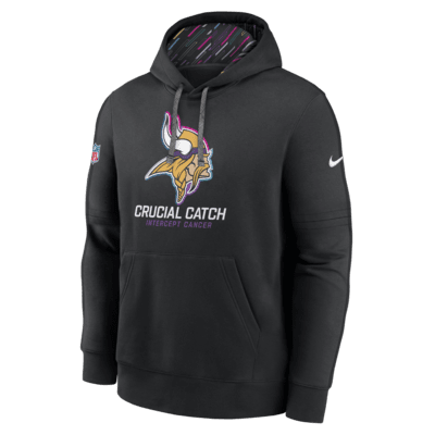 Minnesota Vikings Crucial Catch Club Men's Nike NFL Pullover Hoodie