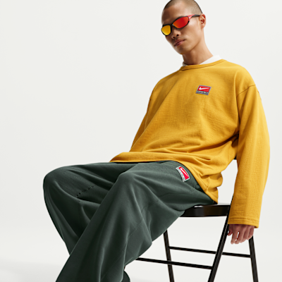 Nike Solo Swoosh Men's Fleece Open-Hem Trousers