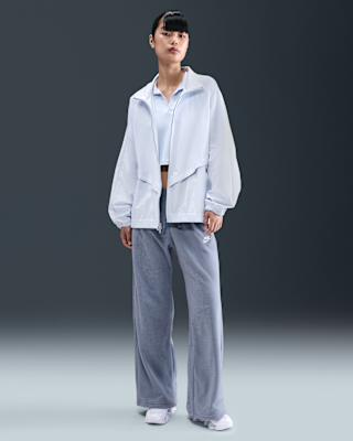 Женские  Nike Sportswear Club Fleece Mid-Rise Wide-Leg Cozy Pants