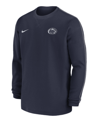 Мужские  Penn State Nittany Lions Sideline Coach Nike College Long-Sleeve Top