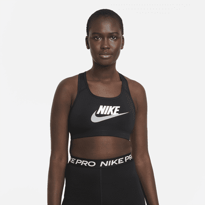 Viajero Contradecir Abandonado Nike Swoosh Women's Medium-Support Graphic Sports Bra. Nike.com