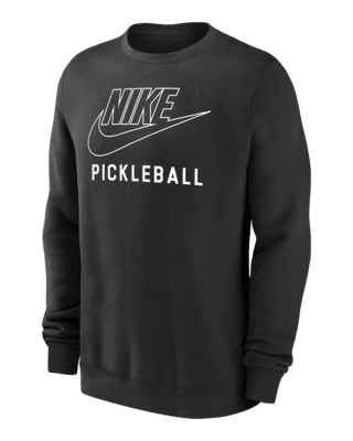 Мужской свитшот Nike Swoosh Club Fleece Pickleball Pullover Crew-Neck