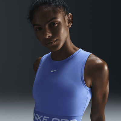 Kort Nike Pro Dri-FIT-tanktop til kvinder