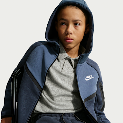Nike Sportswear Tech Fleece Older Kids' Full-Zip Hoodie