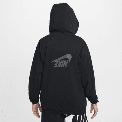 Nike Sportswear ekstra stor fleecehettegenser til jente