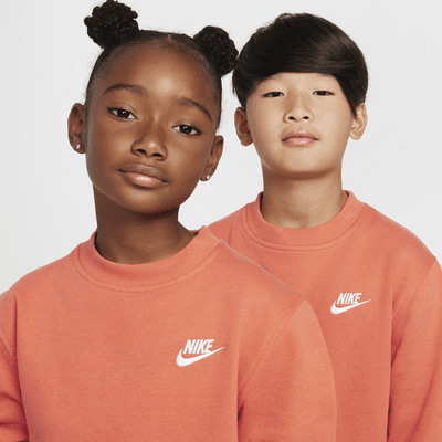 Nike Sportswear Club Fleece Big Kids' Sweatshirt