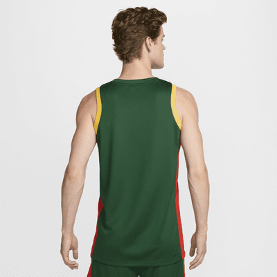 Lithuania Limited Road Men's Nike Basketball Jersey