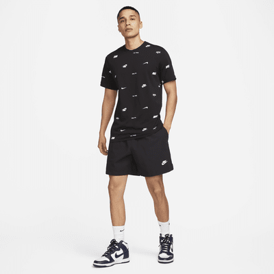 Playera con estampado en toda la prenda para hombre Nike Club