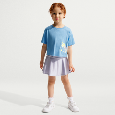 Playera de corte cuadrado infantil Nike Move With Nature