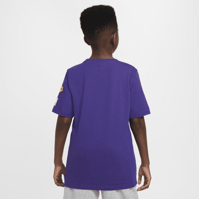 Los Angeles Lakers Essential Older Kids' (Boys') Nike NBA T-Shirt