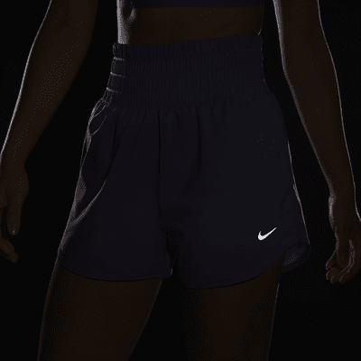 Shorts con forro de ropa interior Dri-FIT de tiro ultraalto de 8 cm para mujer Nike One