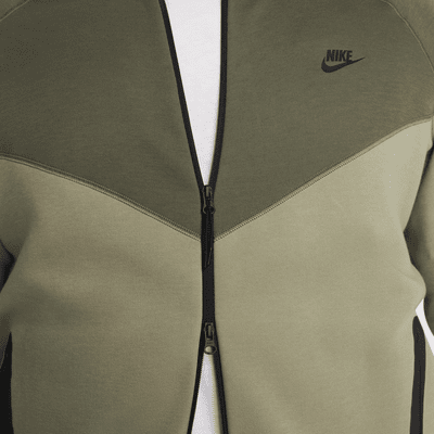 Sweat à capuche et zip Nike Sportswear Tech Fleece Windrunner pour homme